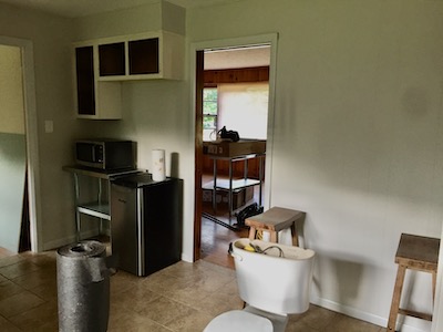 Kitchen During Renovation